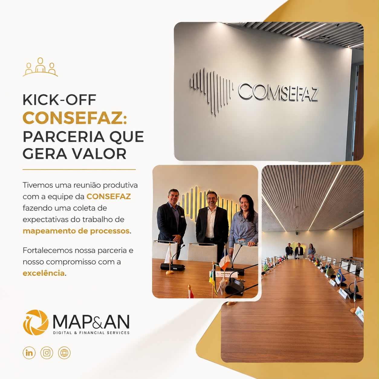 Kick-off COMSEFAZ: parceria que gera valor
